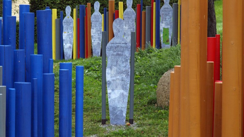 Garten der Menschenrechte, © Tourismusverein Moorbad Harbach, Hnilicka