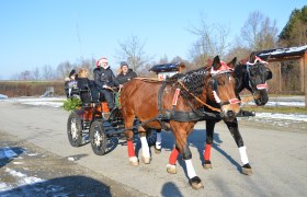 Weihnachtliche Kutschenfahrt, © RMH